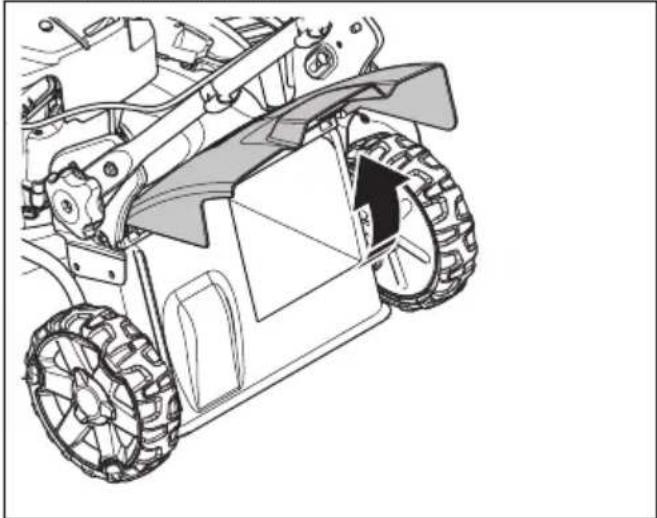 HUSQVARNA LC 251i - Gaminio su žolės rinktuvu naudojimas - 2