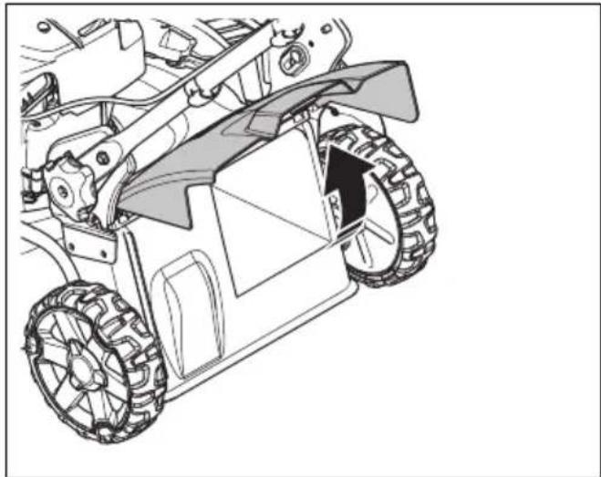 HUSQVARNA LC 251i - Utilizar o produto com o coletor de relva - 2