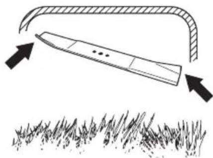 HUSQVARNA LC 251i - Substituir a lâmina - 4