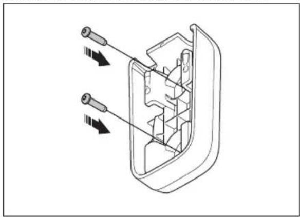 HUSQVARNA EPOS RS1 - To install the bracket on a wall - 2