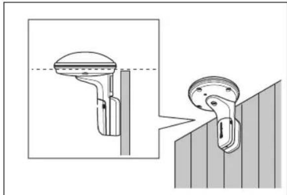 HUSQVARNA EPOS RS1 - To install the bracket on a wall - 1