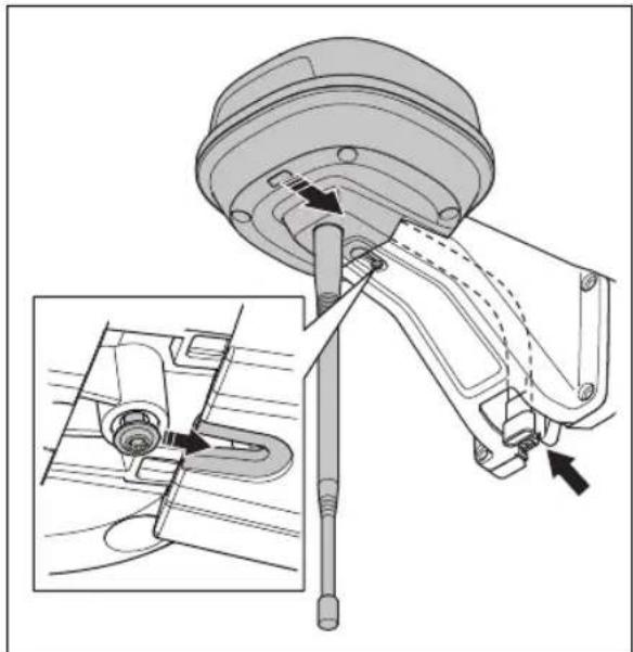 HUSQVARNA EPOS RS5 - Viitejaama paigaldamine postile - 4