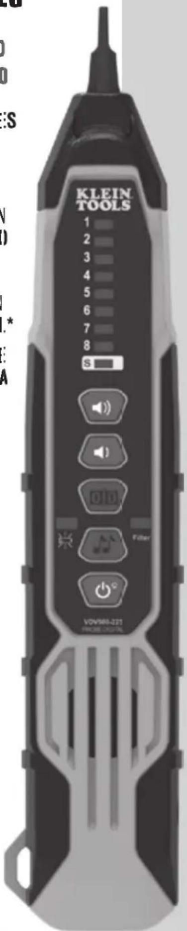 Klein Tools VDV500-223 - Sonda de rastreo Digital Probe-Pro - 1