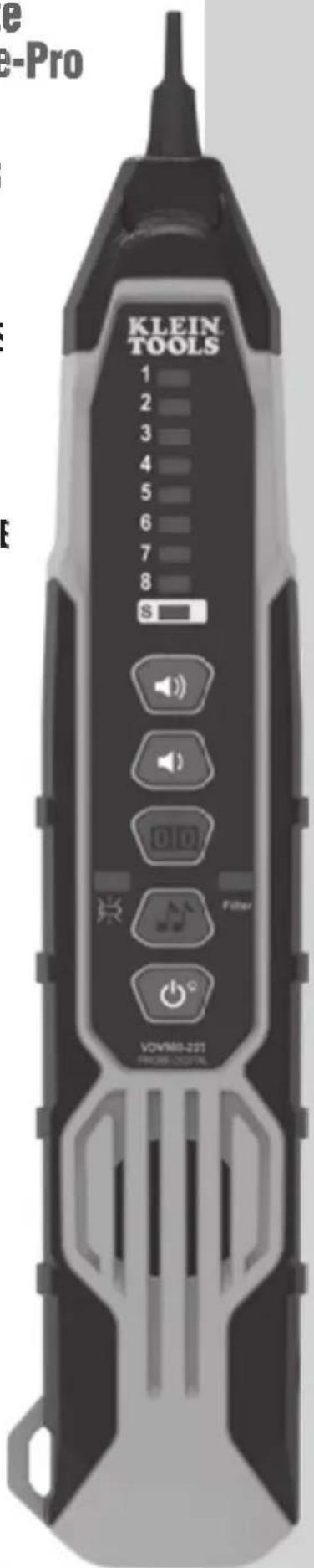 Klein Tools VDV500-223 - Sonde de tonalité numérique Probe-Pro - 1