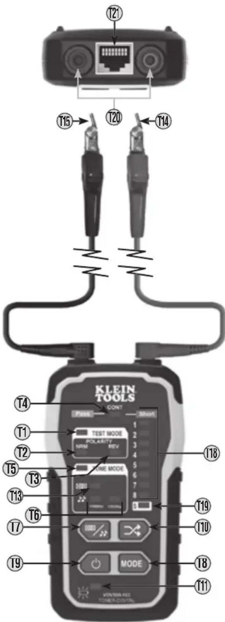 Klein Tools VDV500-163 - CARACTÉRISTIQUES DÉTAILLÉES - 1