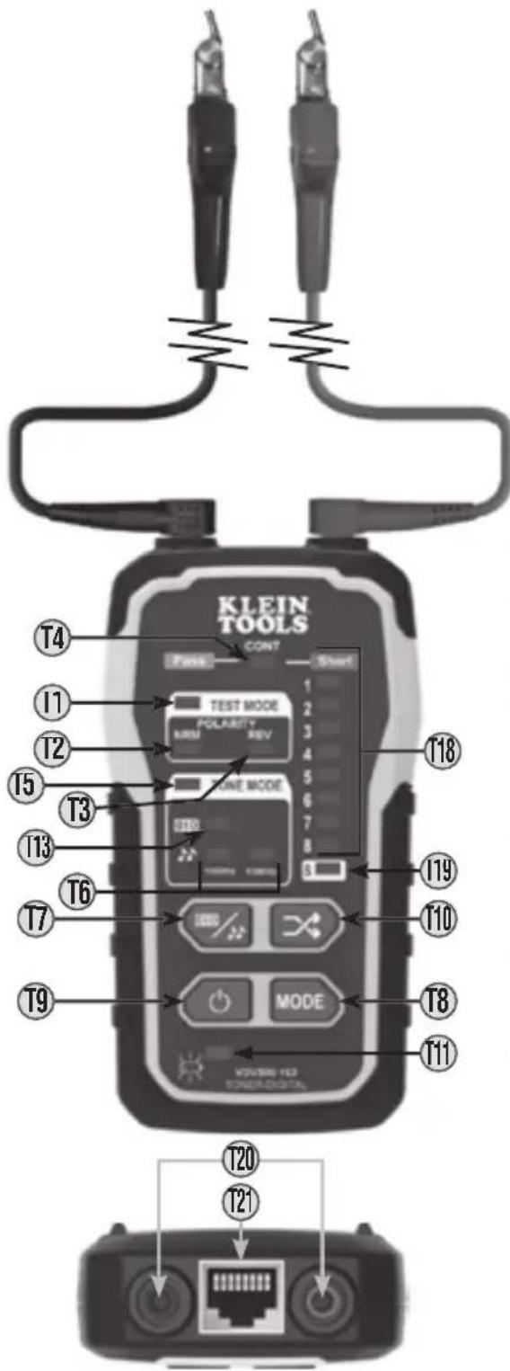 Klein Tools VDV500-920 - DETALLES DE LAS CARACTERÍSTICAS - VDV500-163 DIGITAL TONER-PRO - 1