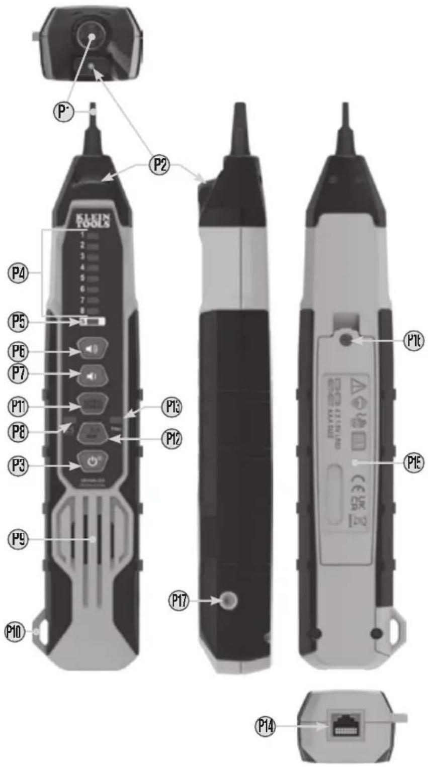 Klein Tools VDV500-920 - DETALLES DE LAS CARACTERÍSTICAS - VDV500-223 DIGITAL PROBE-PRO - 6
