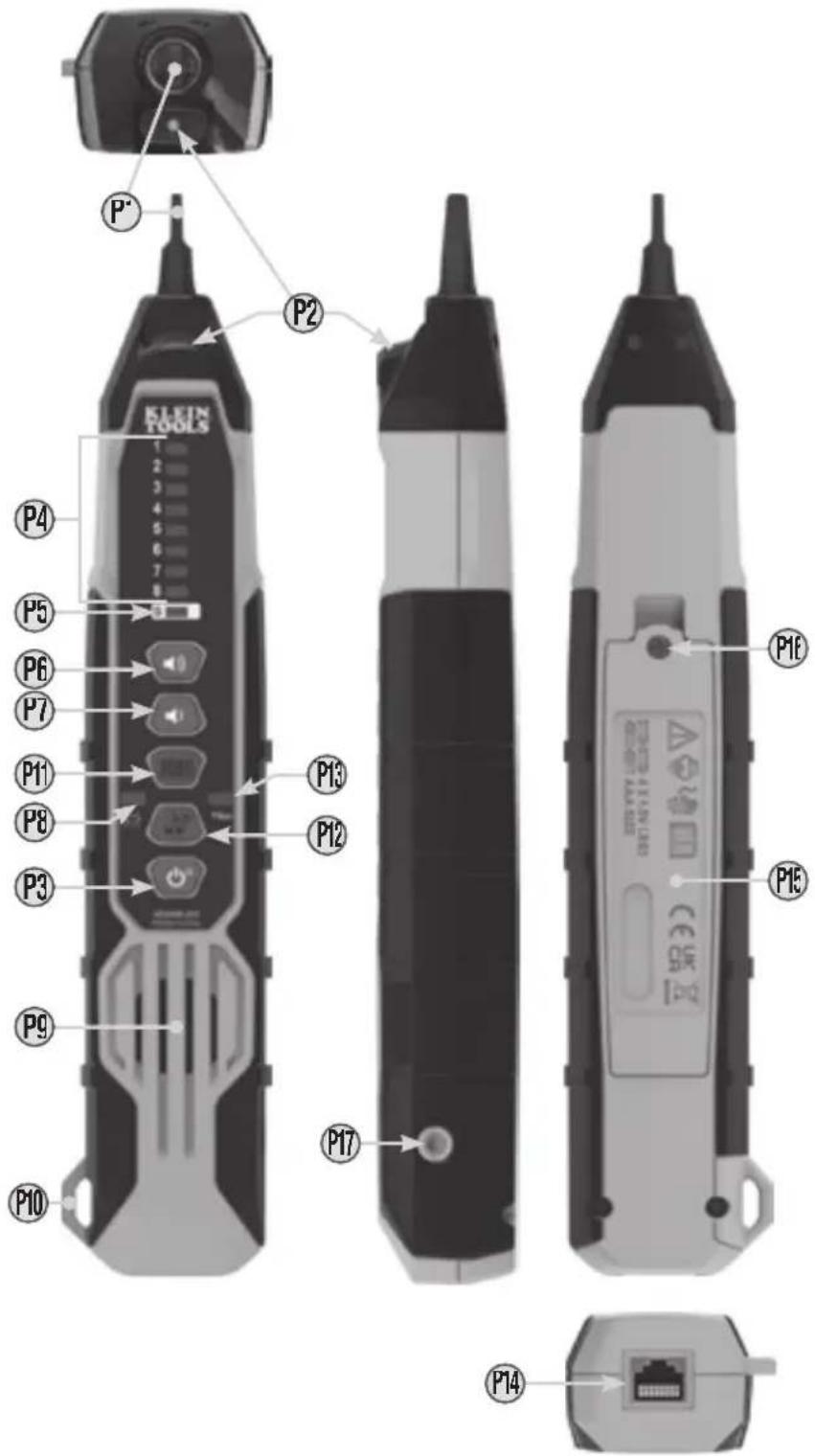 Klein Tools VDV500-920 - CARACTÉRISTIQUES DÉTAILLÉES – PROBE-PRO NUMÉRIQUE VDV500-223 - 8