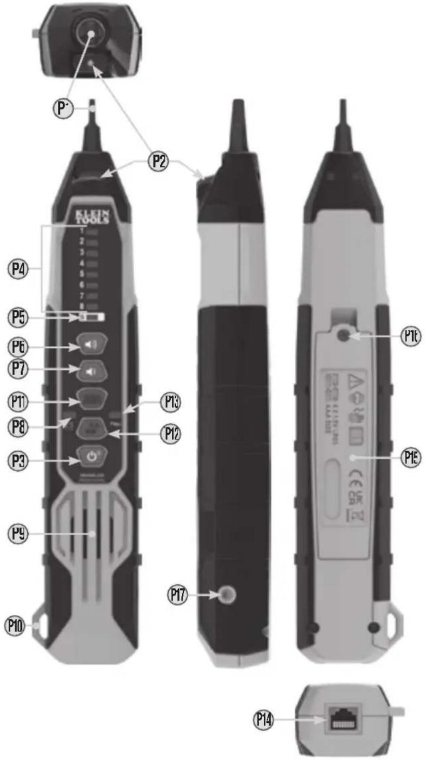 Klein Tools VDV500-920 - FEATURE DETAILS - VDV500-223 DIGITAL PROBE-PRO - 1