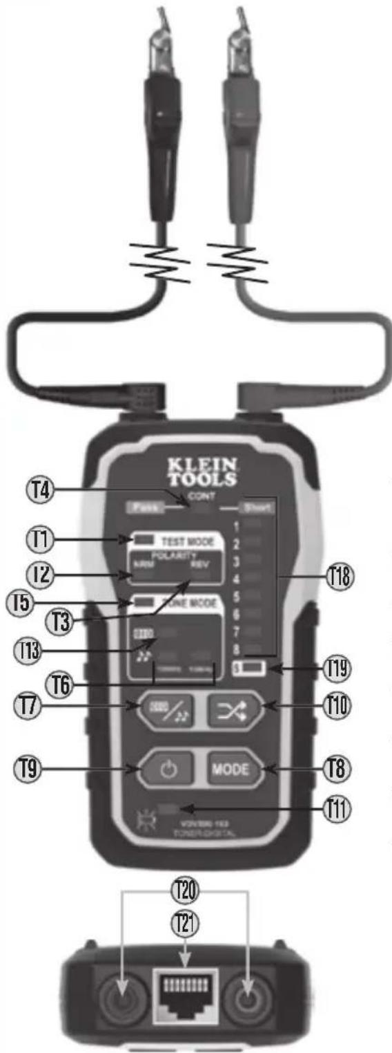 Klein Tools VDV500-920 - CARACTÉRISTIQUES DÉTAILLÉES – TONER-PRO NUMÉRIQUE VDV500-163 - 1