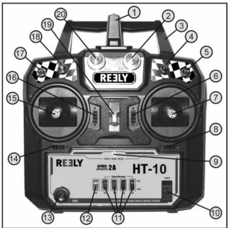 REELY AFRDS 2A HT-10 Signal Micro Control System 1 2 3 4 5 6 7 8 9 10 11 12 13 14 15 16 17 18 19 20 3