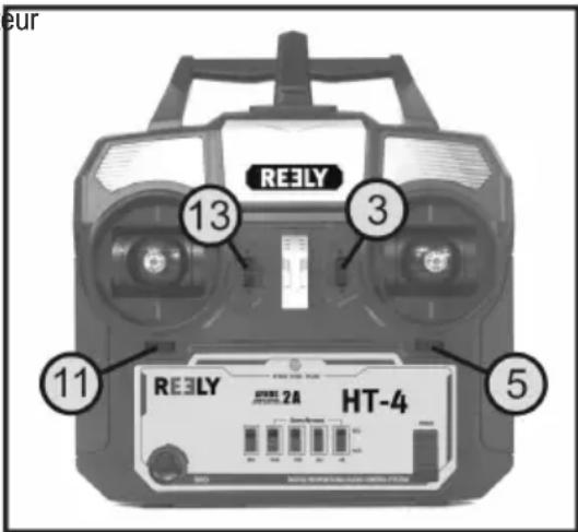 Reely HT-4 - Réglage du compensateur - 1