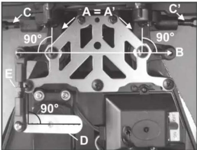 Reely Carbon Fighter III - c) Adjusting the Steering Geometry - 1