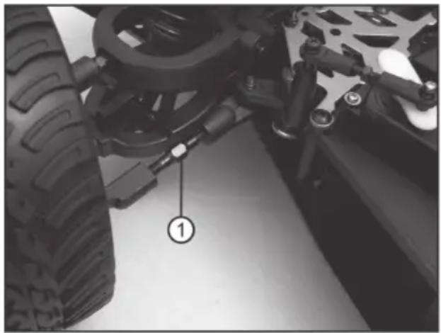 Reely Carbon Fighter III - b) Setting the Alignment - 4