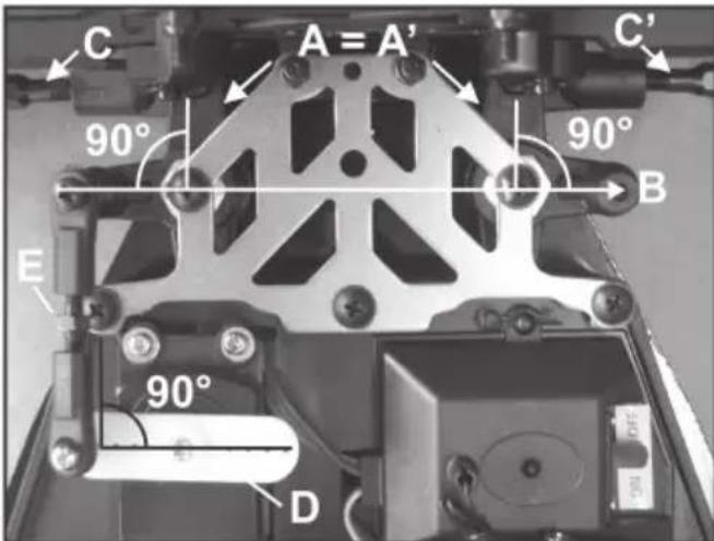 Reely Carbon Fighter III - c) Einstellung der Lenkgeometrie - 1