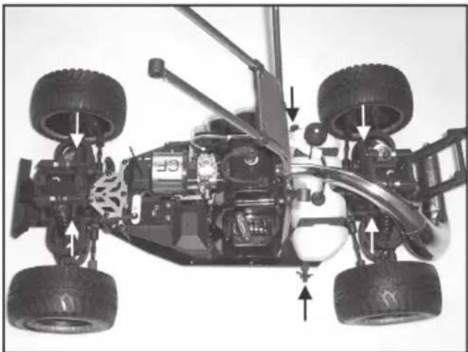 Reely Carbon Fighter III - a) Karosserie abnehmen - 1