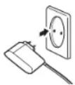 WOOZOO SCD-130P - Stecken Sie den Ladeadapter in die Steckdose - 1