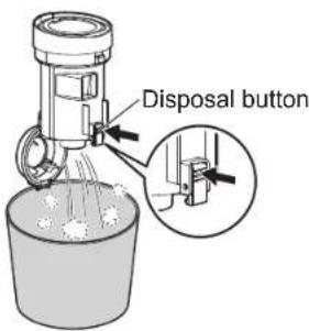 WOOZOO SCD-130P - Disposing of dust - 1