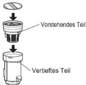 WOOZOO SCD-130P - Montieren Sie den Staubbehälter in umgekehrter Reihenfolge wie Sie ihn ausgebaut haben - 1