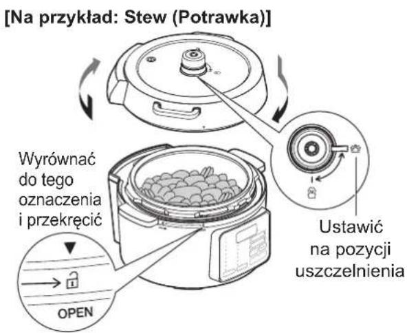 WOOZOO PC-MA3 - Zamocować wewnętrzny pojemnik we właściwym miejscu i zamknąć pokrywkę. - 1