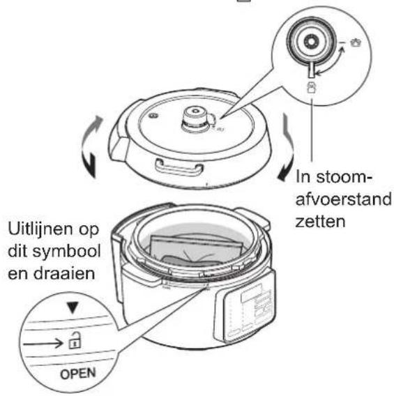 WOOZOO PC-MA3 - Plaats de binnenpan in de multicooker en sluit het deksel - 1
