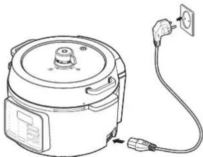 WOOZOO PC-MA3 - Branchez le cordon d'alimentation. - 1