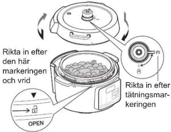 WOOZOO PC-MA3 - Lägg ingredienserna i innergrytan, sätt grytan i kokaren och stäng locket. - 1