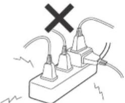 WOOZOO PC-MA3 - Uso correcto del enchufe y del cable de alimentación - 6