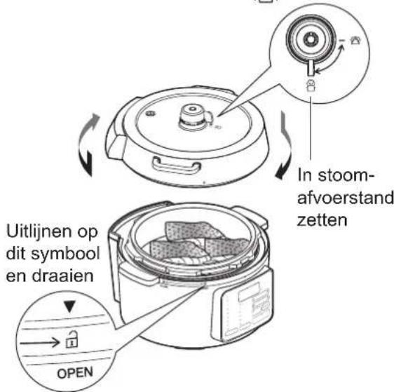 WOOZOO PC-MA3 - Leg de ingrediënten naast elkaar in het stoommandje en sluit het deksel - 1
