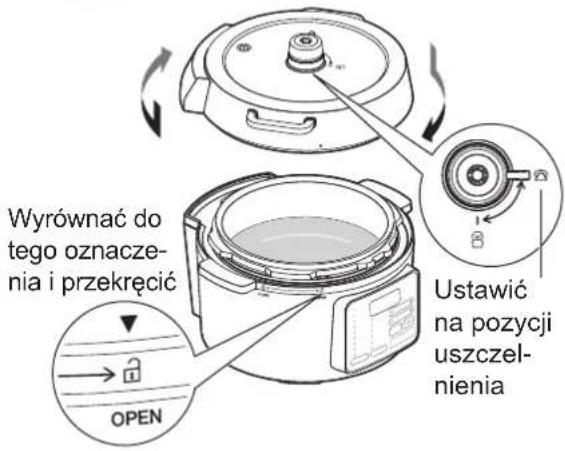 WOOZOO PC-MA3 - Zamocować wewnętrzny pojemnik we właściwym miejscu i zamknąć pokrywkę. - 1