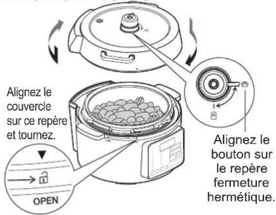 WOOZOO PC-MA3 - Installez la cuve intérieure et fermez le couvercle. - 1