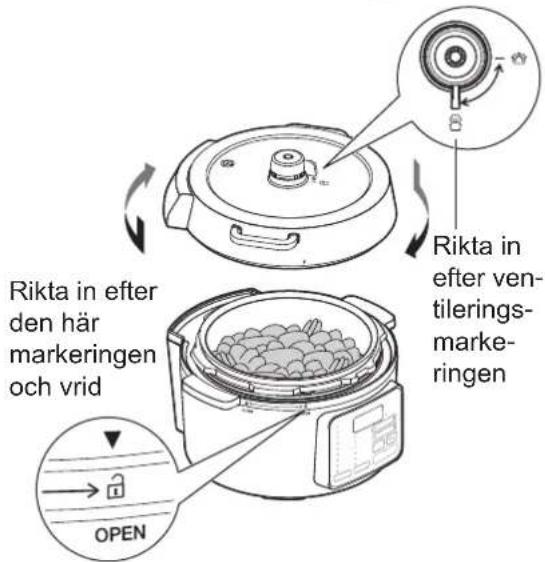 WOOZOO PC-MA3 - Lägg ingredienserna i innergrytan, sätt grytan i kokaren och stäng locket. - 1