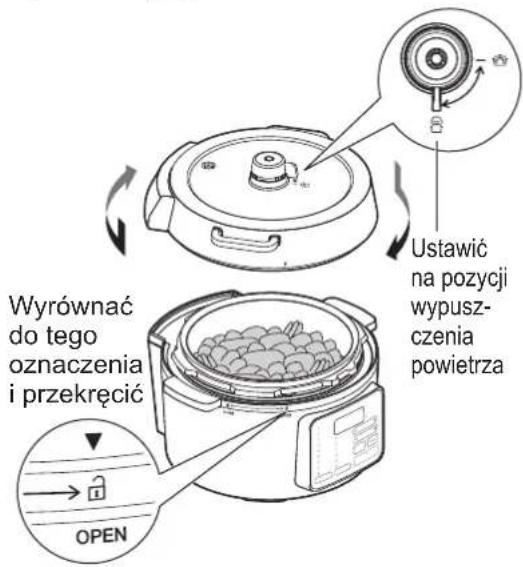 WOOZOO PC-MA3 - Włożyć składniki do wewnętrznego pojemnika i umieścić pojemnik w jednostce głównej, następnie zamknąć pokrywkę. - 1