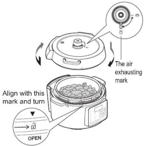 WOOZOO PC-MA3 - Put ingredients to the inner pot and place the pot to the cooker, then close the lid - 1