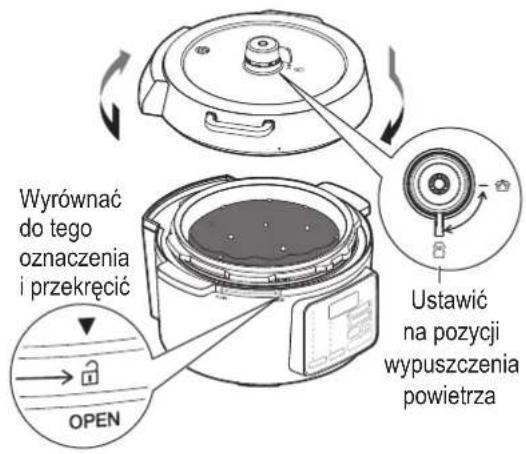 WOOZOO PC-MA3 - Zamocować wewnętrzny pojemnik we właściwym miejscu i zamknąć pokrywkę. - 1