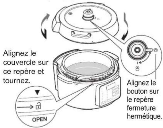 WOOZOO PC-MA3 - Installez la cuve intérieure et fermez le couvercle. - 1