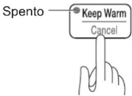 WOOZOO PC-MA3 - ■ Come disattivare la funzione Keep Warm (Mantieni caldo) - 1