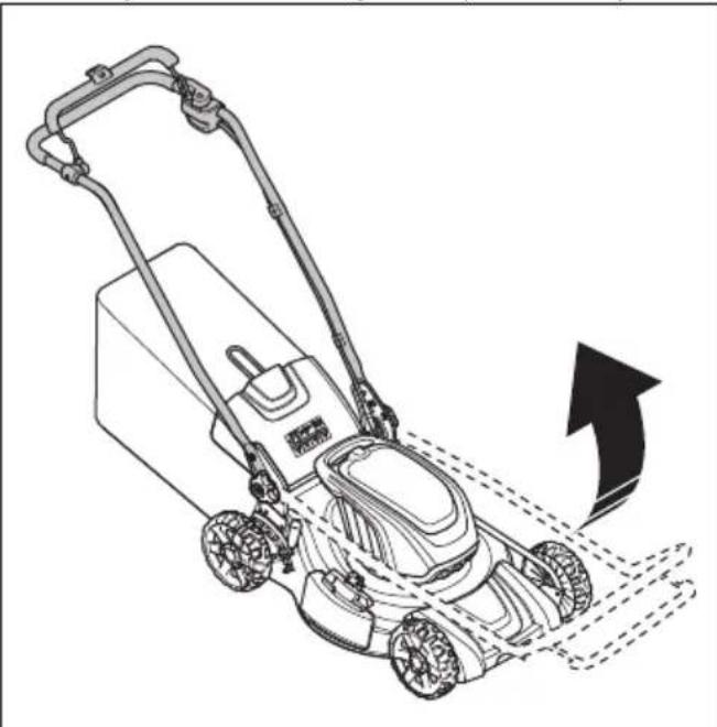 HUSQVARNA LC 251iS - Ürünü çalıştırma konumuna getirme - 1