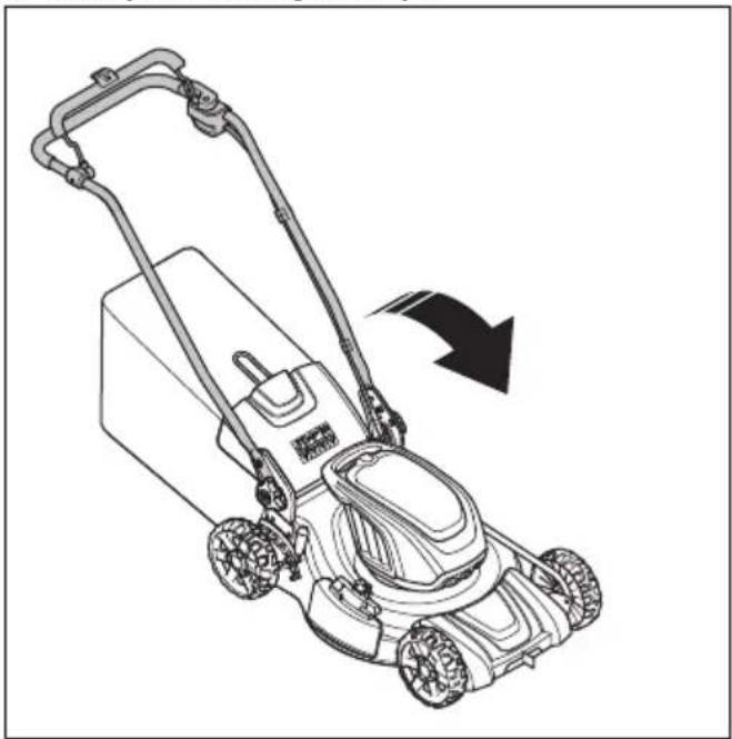 HUSQVARNA LC 251iS - Ürünü taşıma konumuna getirme - 2