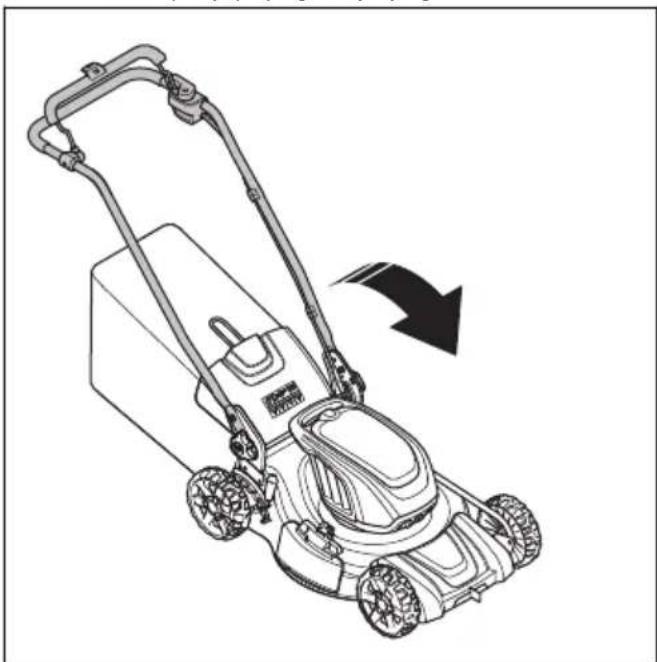 HUSQVARNA LC 251iS - Ρύθμιση του προϊόντος στη θέση μεταφοράς - 2