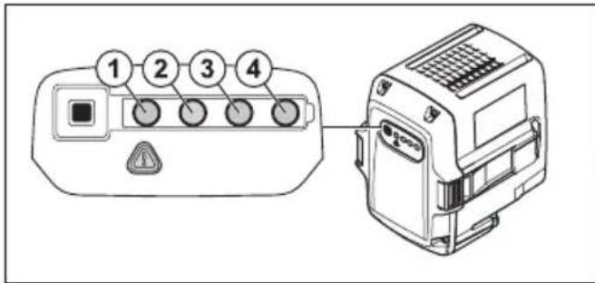 HUSQVARNA LC 251iS - Stato della batteria - 1