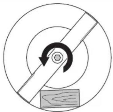 HUSQVARNA LC 251iS - To replace the blade - 2