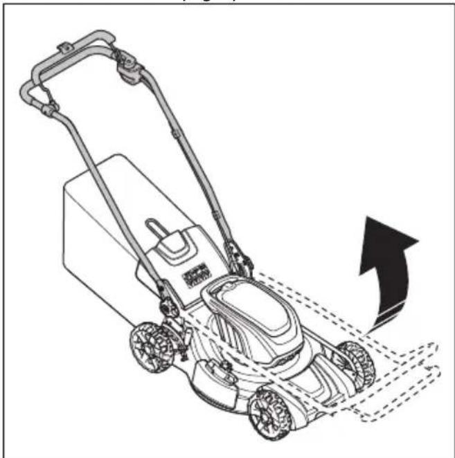 HUSQVARNA LC 251iS - To set the product in operation position - 1