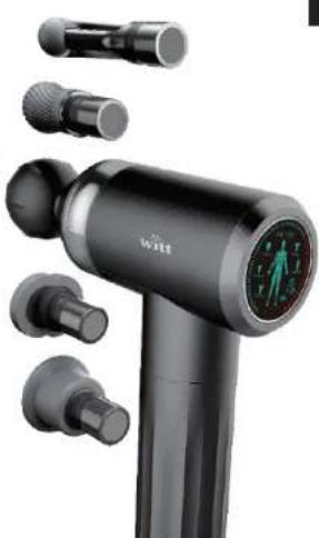 Witt Super Hit Master - Tête de massage intelligente - Percussion (force d'impact) - 1