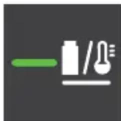 HUSQVARNA Aspire P4A 18-C50 - Indicator verde constant de încărcare a bateriei - 1