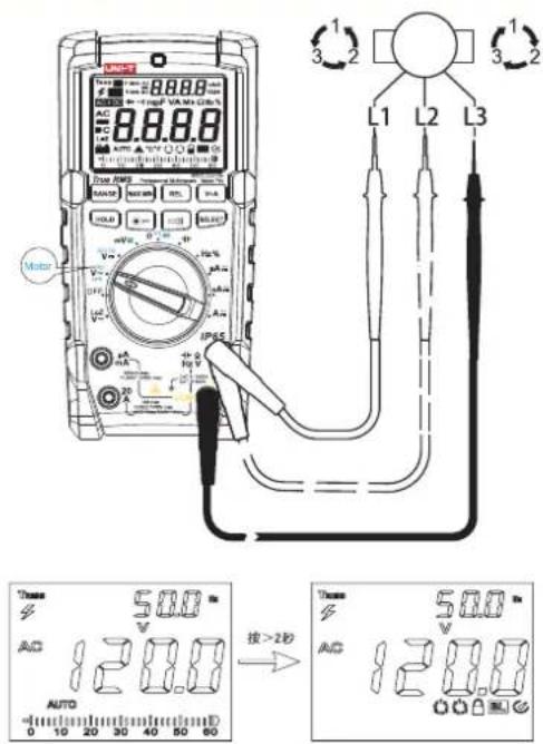 Uni-T UT195S - Instructions de mesure - 3