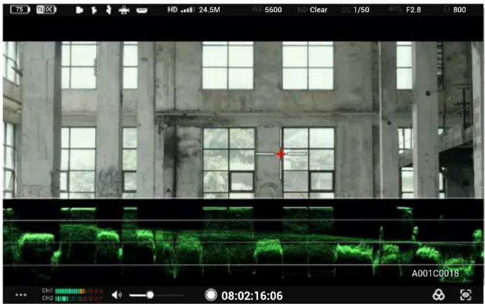 DJI High-Bright Remote Monitor - 노출 보조/포커스 보조 설정 - 3