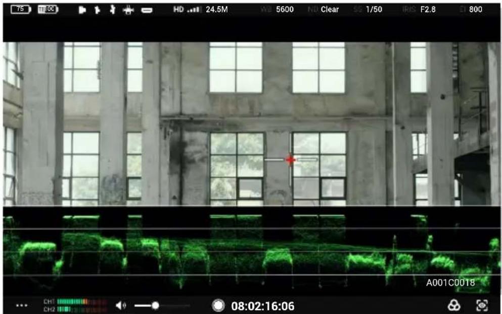 DJI High-Bright Remote Monitor - Instellingen voor belichtingshulp/focushulp - 3