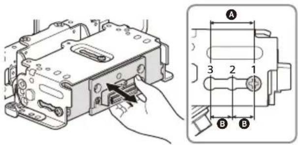 SONY XAV-AX8500 - Réglage de la profondeur de la position de l'affichage - 2