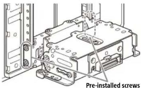 SONY XAV-AX8500 - Adjusting the height of the display position - 1